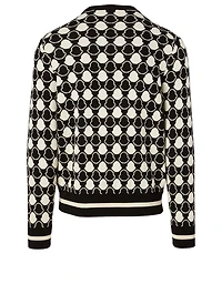 Cotton Sweater Logo Print