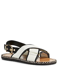 Espadrillas Canvas Flat Slingback Sandals