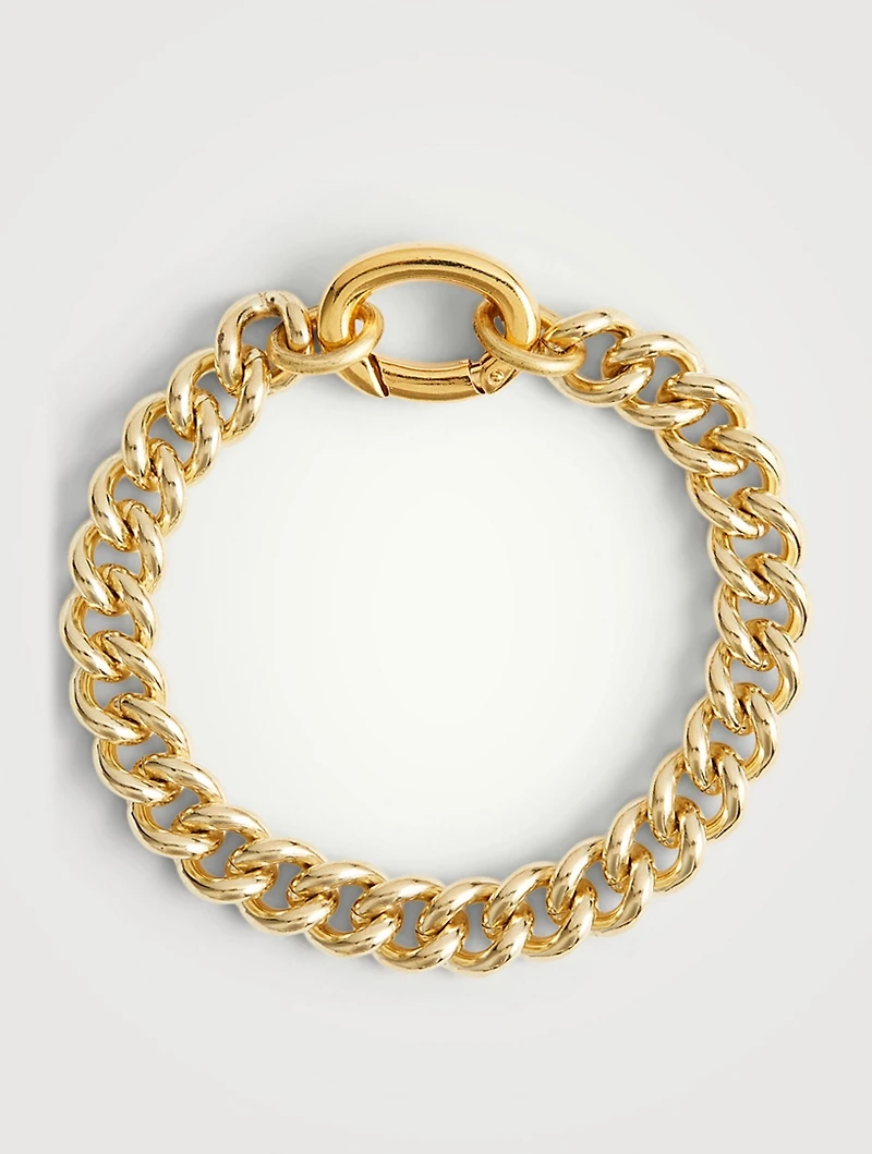 14K Gold Plated Presa Bracelet
