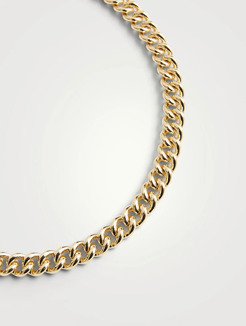 14K Gold Plated Presa Chain Necklace