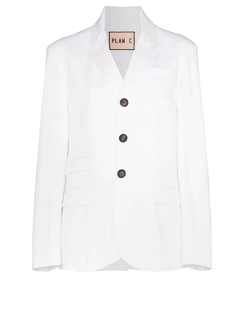 Cotton Stretch Blazer