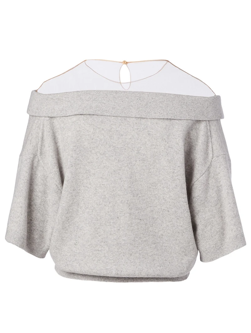 Wool And Cashmere Illusion Top