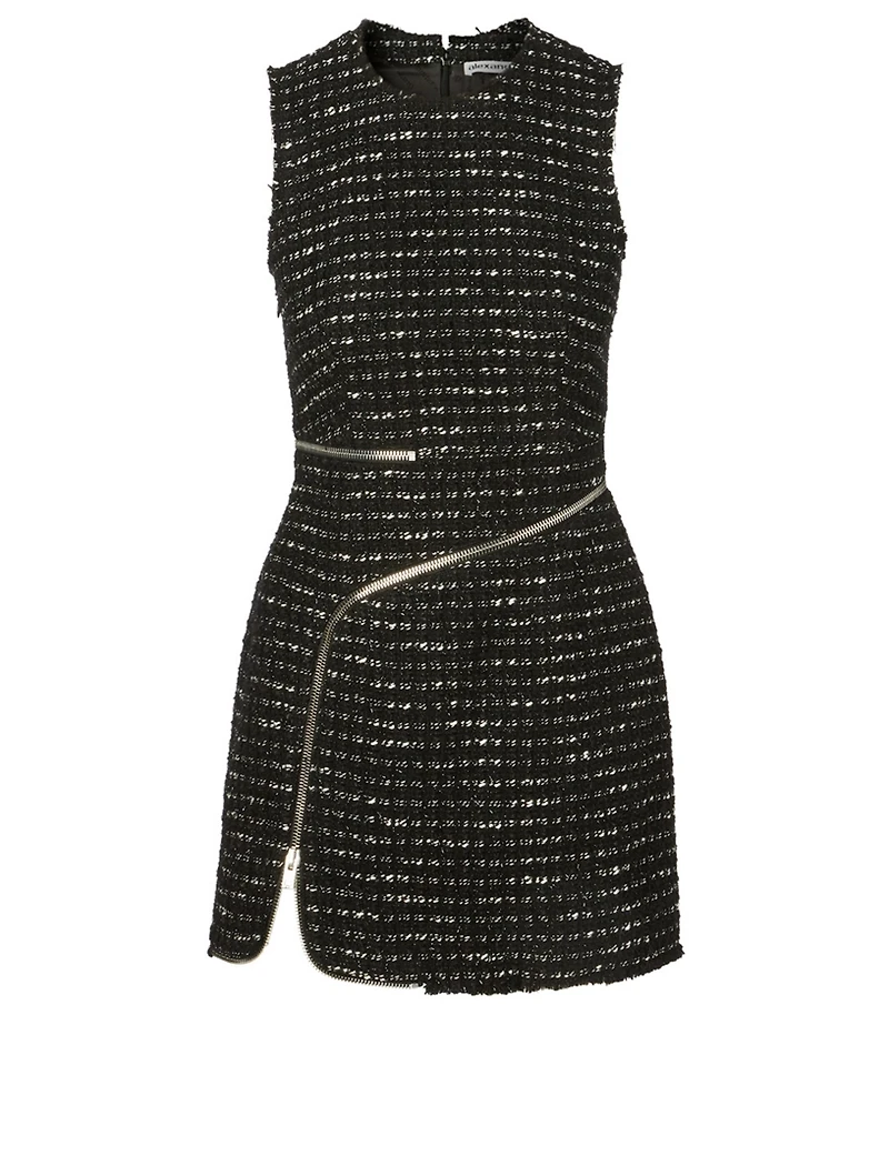 Wool-Blend Sleeveless Dress