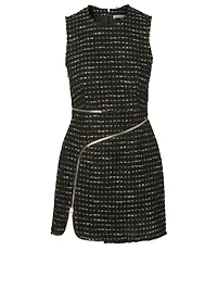 Wool-Blend Sleeveless Dress