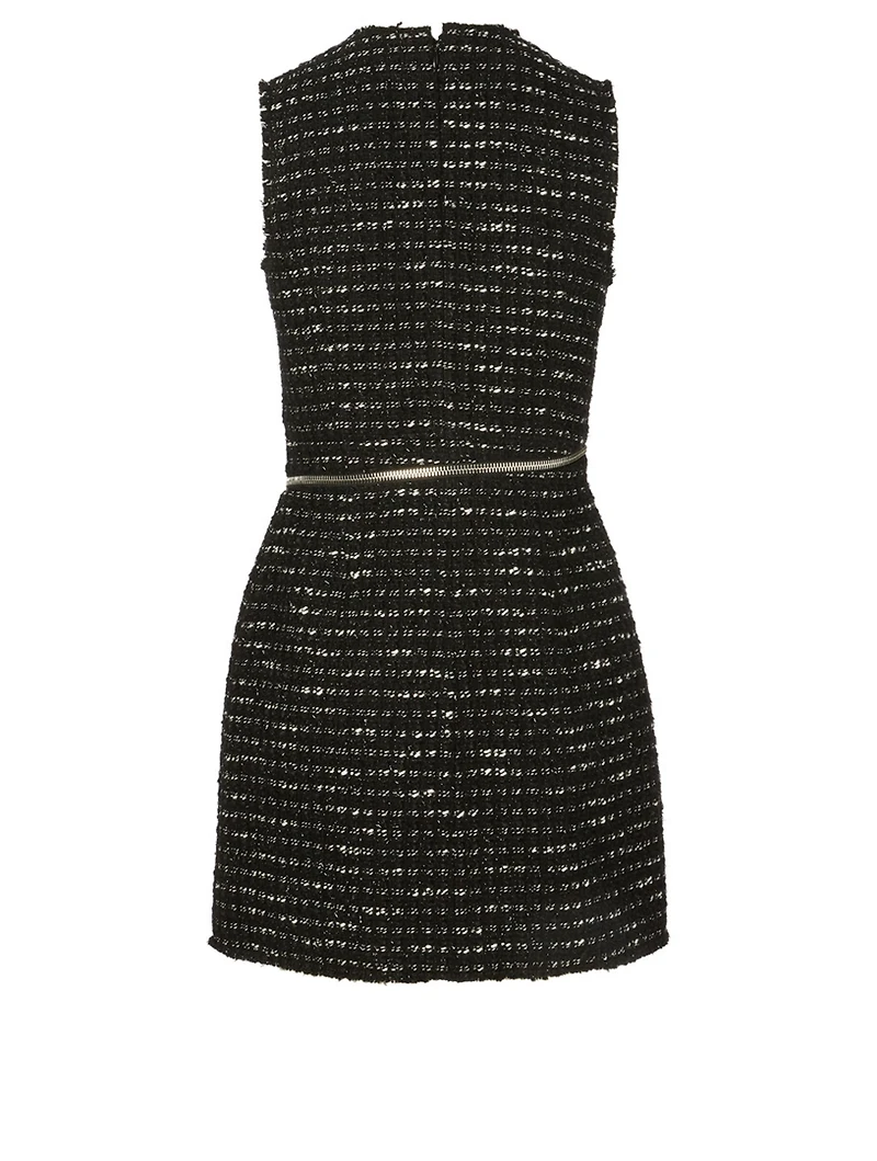 Wool-Blend Sleeveless Dress