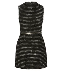 Wool-Blend Sleeveless Dress