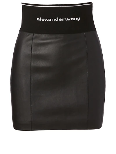 Leather Mini Skirt