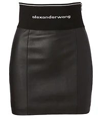 Leather Mini Skirt