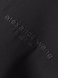 Silk Shrugged-Off Shirt Dress