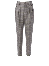 Ceyo Linen And Silk Pants