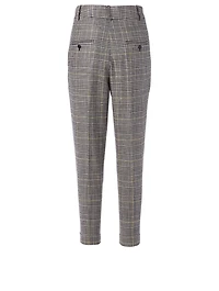 Ceyo Linen And Silk Pants