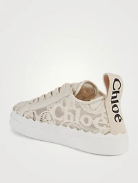 Lauren Lace Logo Sneakers