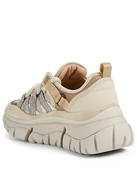 Blake Suede And Nylon Sneakers