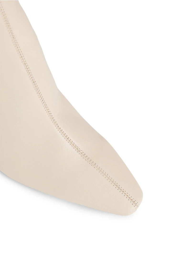 Curzon 75 Leather Heeled Ankle Boots