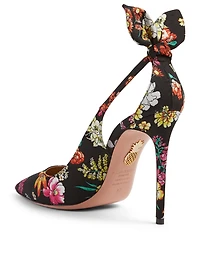Deneuve 105 Fabric Pumps Floral Print