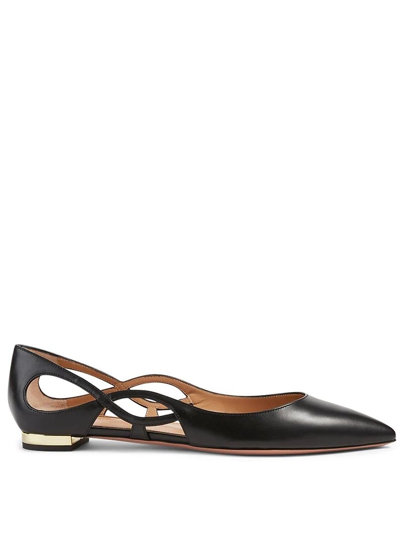 Forever Leather Ballet Flats