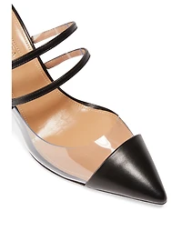 Oz 85 PVC And Leather Mules