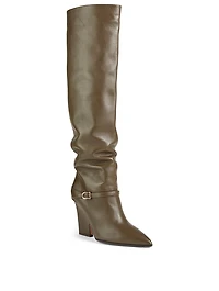 Venice 95 Leather Knee-High Boots