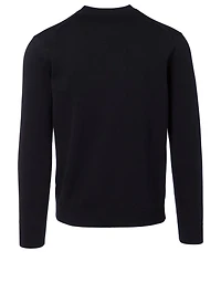 Sweater With Embossed Tiger