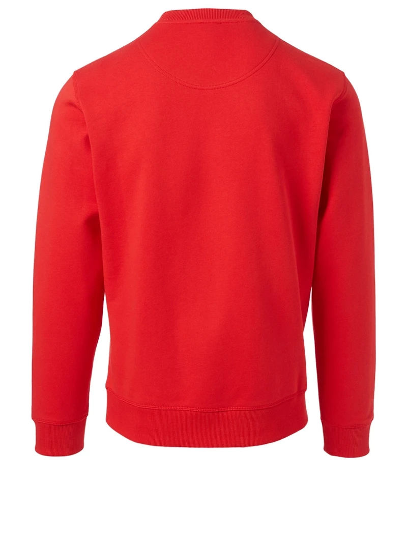 Sweatshirt With Eye Embroidery