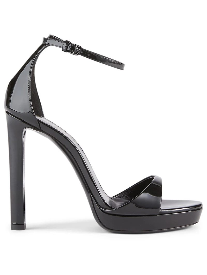 Hall Patent Leather Platform Sandals