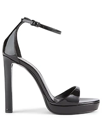 Hall Patent Leather Platform Sandals