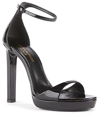 Hall Patent Leather Platform Sandals