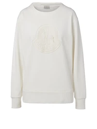 Cotton-Blend Logo Sweatshirt