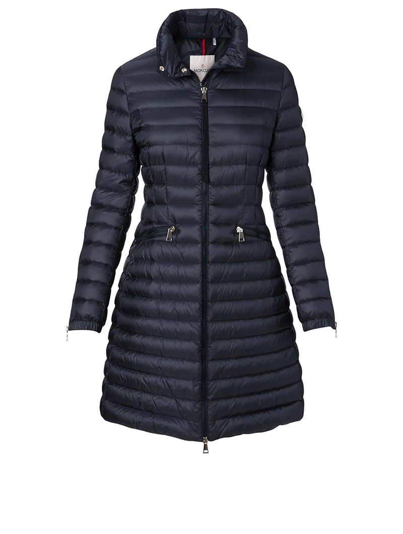 Sable Down Midi Coat