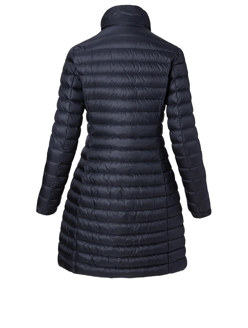 Sable Down Midi Coat