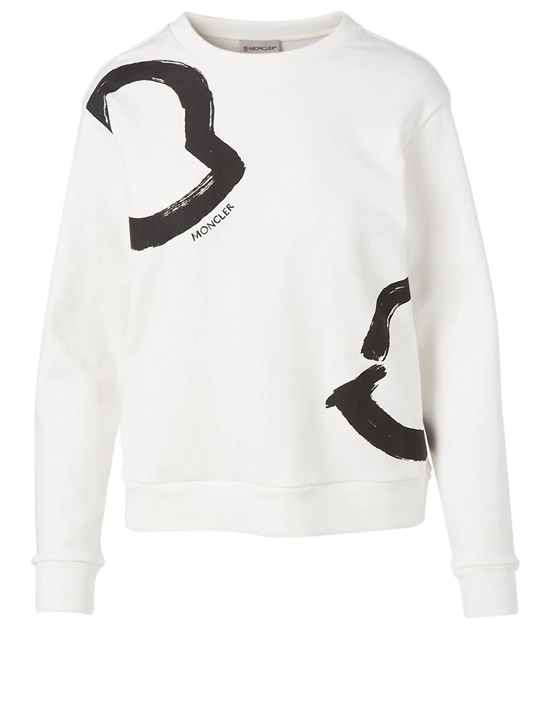 Sweatshirt With Offset Logo
