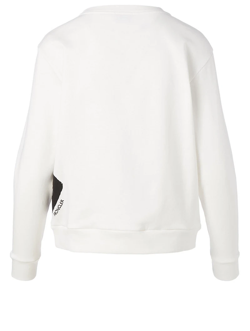 Sweatshirt With Offset Logo
