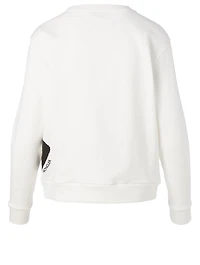 Sweatshirt With Offset Logo