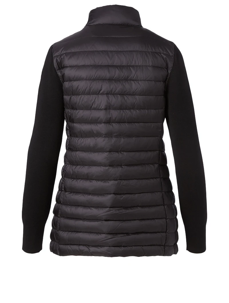 Wool Quilted Cardigan