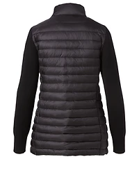 Wool Quilted Cardigan