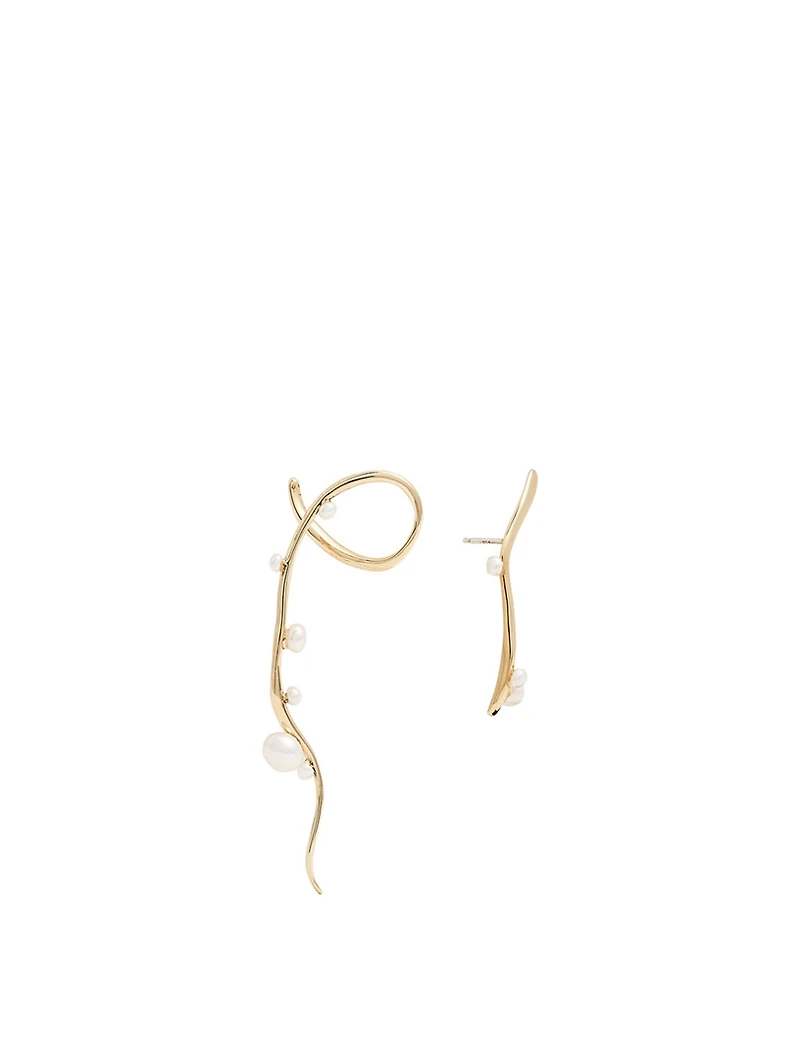Esther Earrings With Pearls