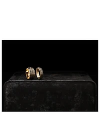Acies Single Polished 18K Gold Plated Ring