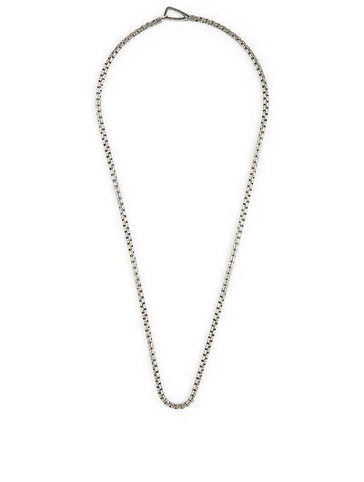 Ulysses Oxidized Silver Necklace