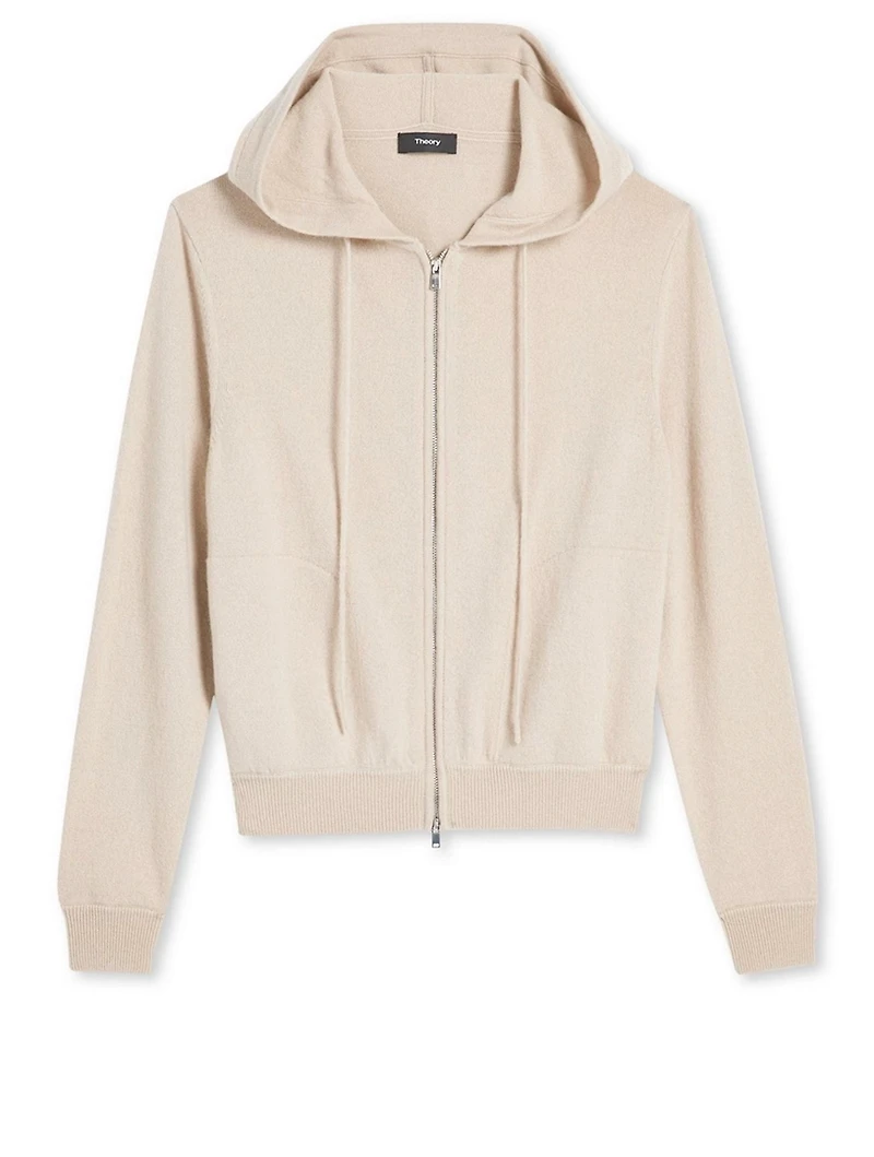 Cashmere Zip Hoodie