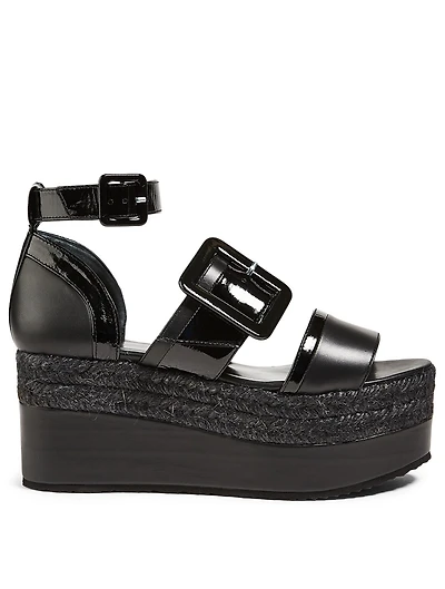 Alpha Sun Espadrille Wedge Sandals