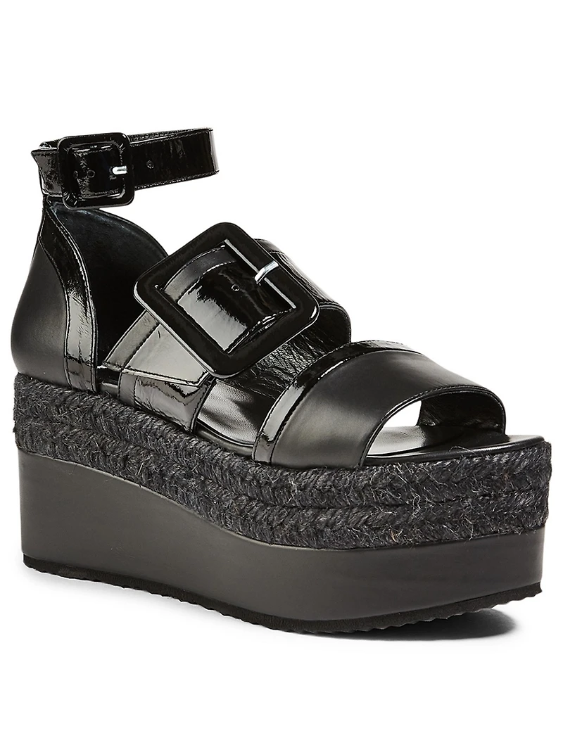 Alpha Sun Espadrille Wedge Sandals