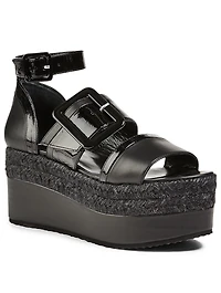 Alpha Sun Espadrille Wedge Sandals