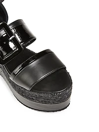 Alpha Sun Espadrille Wedge Sandals
