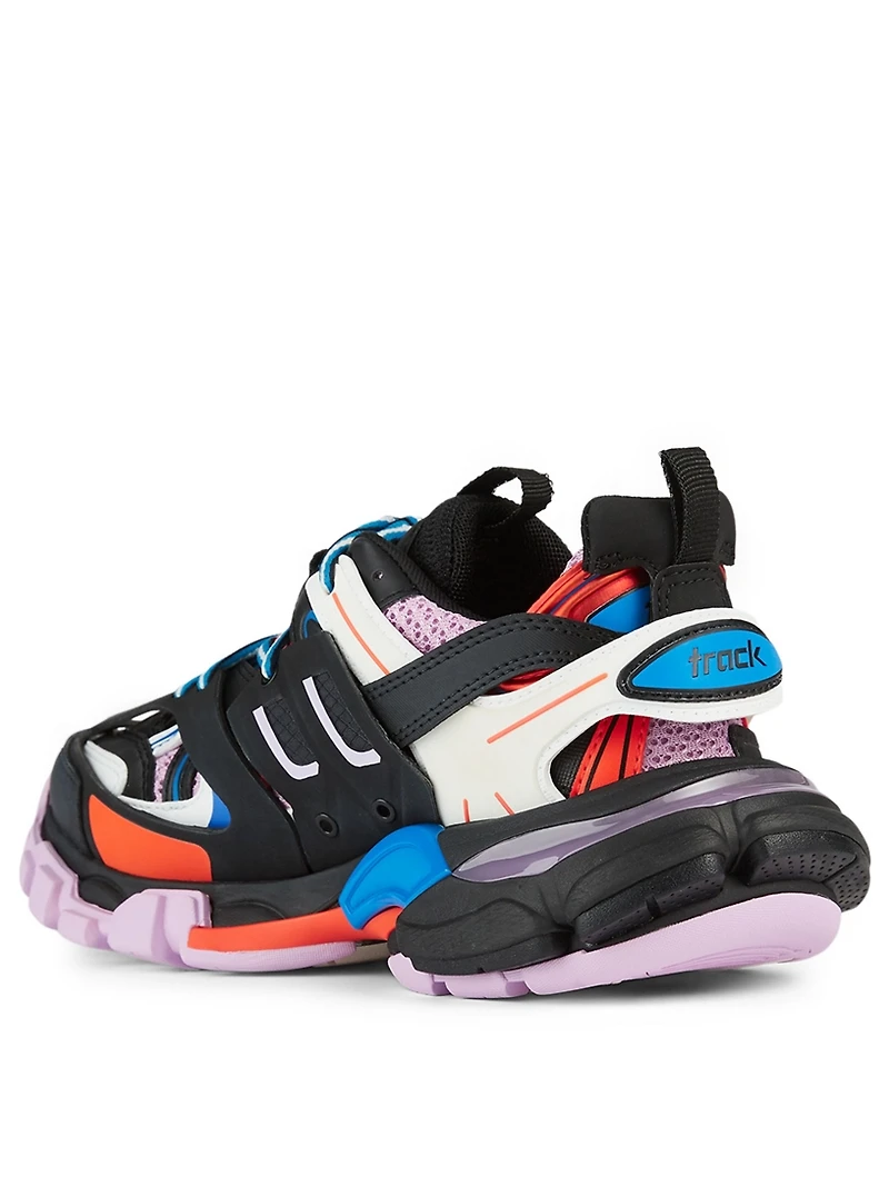 Track Nylon And Mesh Sneakers
