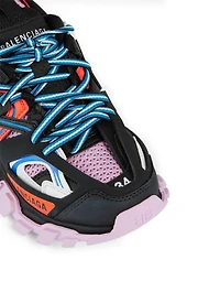 Track Nylon And Mesh Sneakers