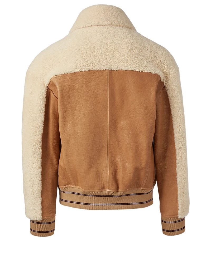 Shearling Leather Jacket