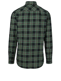 Cotton Shirt Check Print