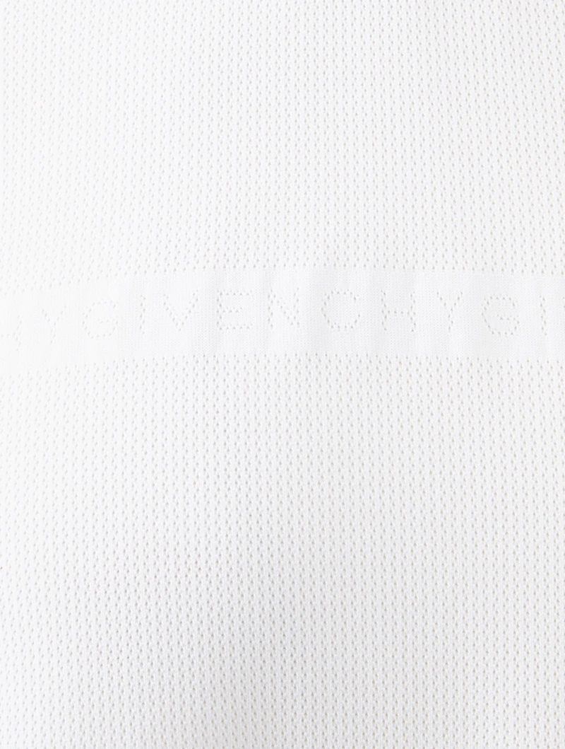 Long-Sleeve T-Shirt With Intarsia Neck