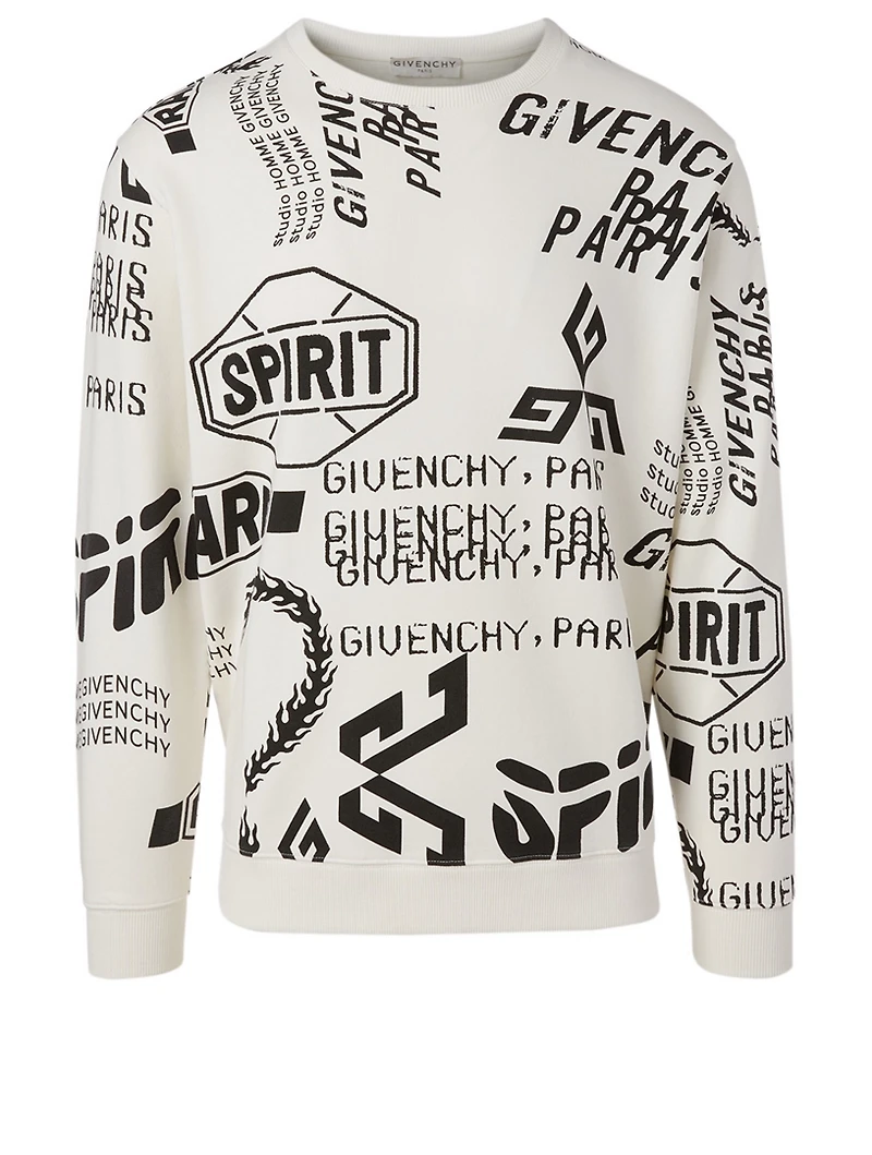 Cotton Printed Sweatshirt