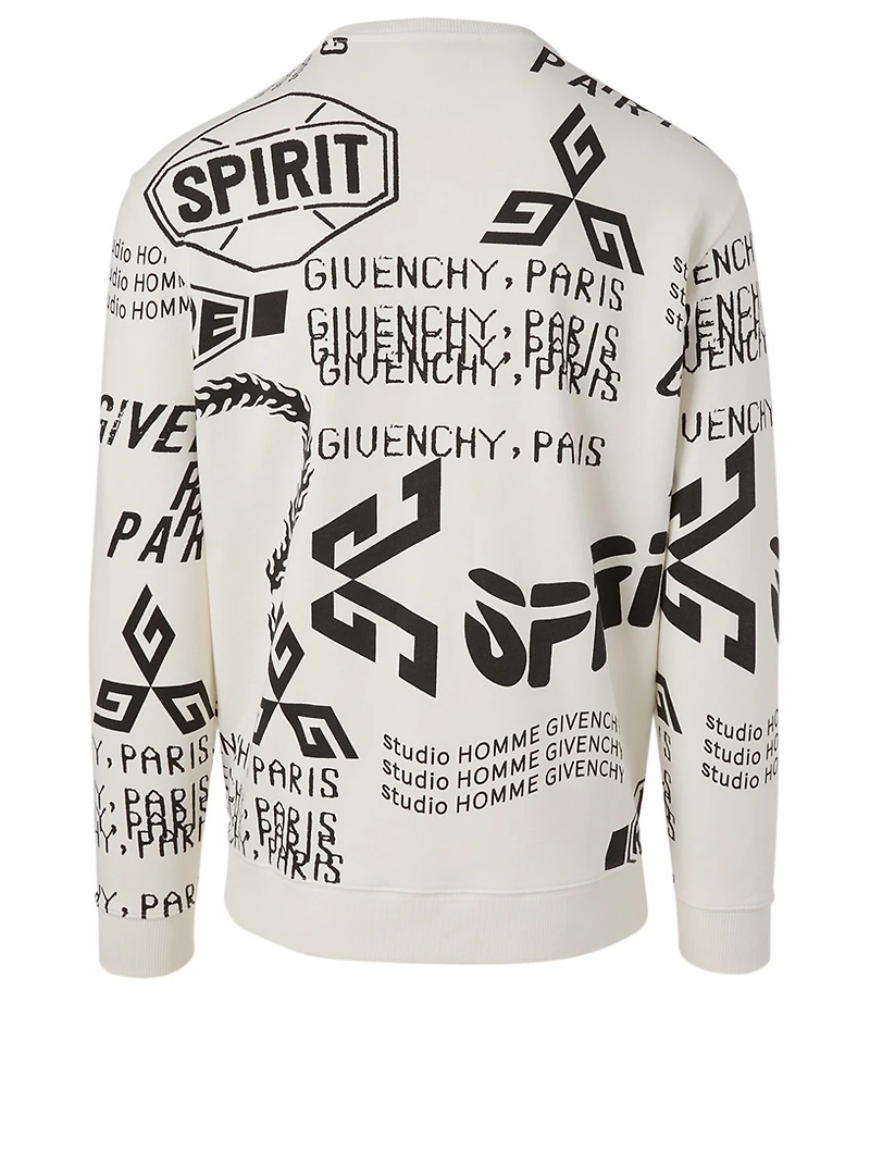 Cotton Printed Sweatshirt